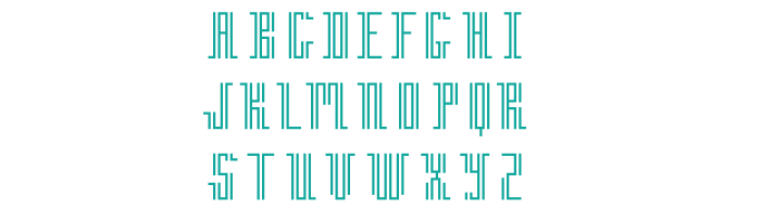 Bitmap Alphabet
